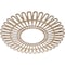 Ekena Millwork Cornelius Wood Fretwork Pierced Ceiling Medallion, Red Oak, 36"OD x 13 3/8"ID x 3/8"T CMWP36X0375CRRO - alternate 4